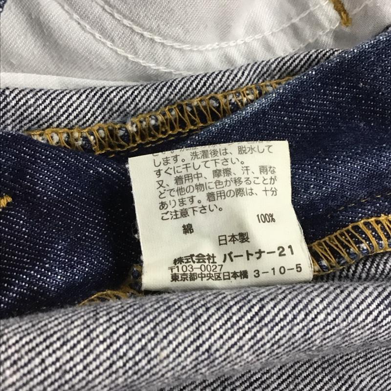 ラルフローレン RALPHLAUREN スカート ひざ丈スカート デニムスカート 6 無地 紺 / ネイビー / navy レディース USED 古着 中古 10154820