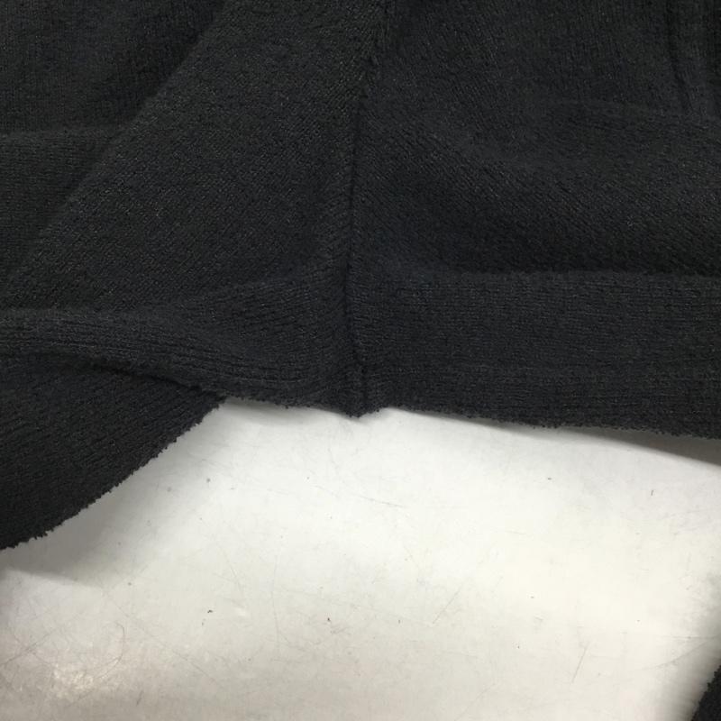 ミハラヤスヒロ MIHARAYASUHIRO ボトムス ボトムス B11PT662 Wide Rib Knit Pants 38 無地 黒 / ブラック / black レディース USED 古着 中古 10154840