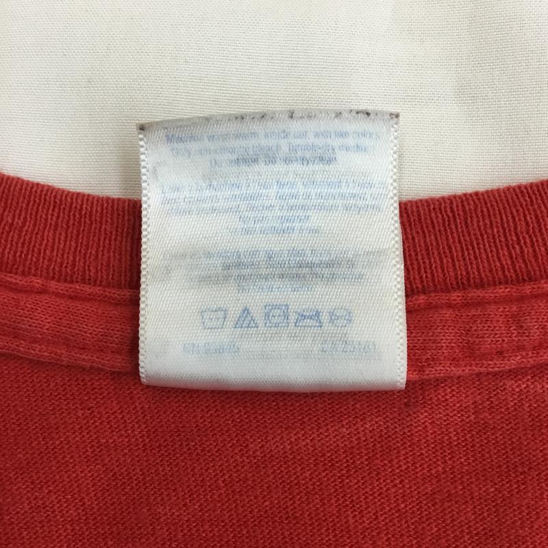 ギルダン GILDAN Tシャツ 半袖 GILDAN CHURCHILL FOOTBALL 2012 L プリント 赤 / レッド / red メンズ USED 古着 中古 10154920