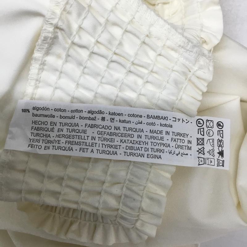 ザラ ZARA パンツ ワークパンツ、ペインターパンツ XS 無地 オフホワイト / オフホワイト / レディース USED 古着 中古 10154948