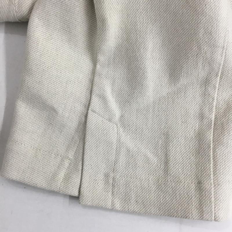 エムアンダーバー M_ パンツ スラックス 010ES330-0660 LINEN BLEND PANTS 麻素材 1 無地 オフホワイト / オフホワイト / レディース USED 古着 中古 10155013
