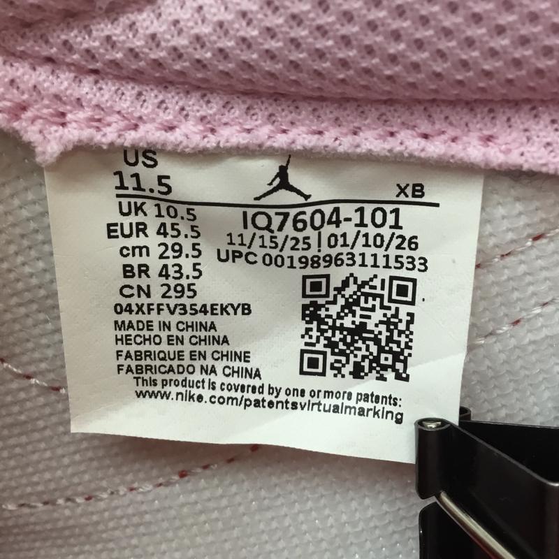 ナイキ NIKE スニーカー スニーカー NIKE ナイキ IQ7604-101 Travis Scott x エアジョーダン 1 レトロ Low OG Sail Tropical Pink 29.5cm ロゴ、文字 桃 / ピンク / pink X 白 / ホワイト / white メンズ USED 古着 中古 10155048