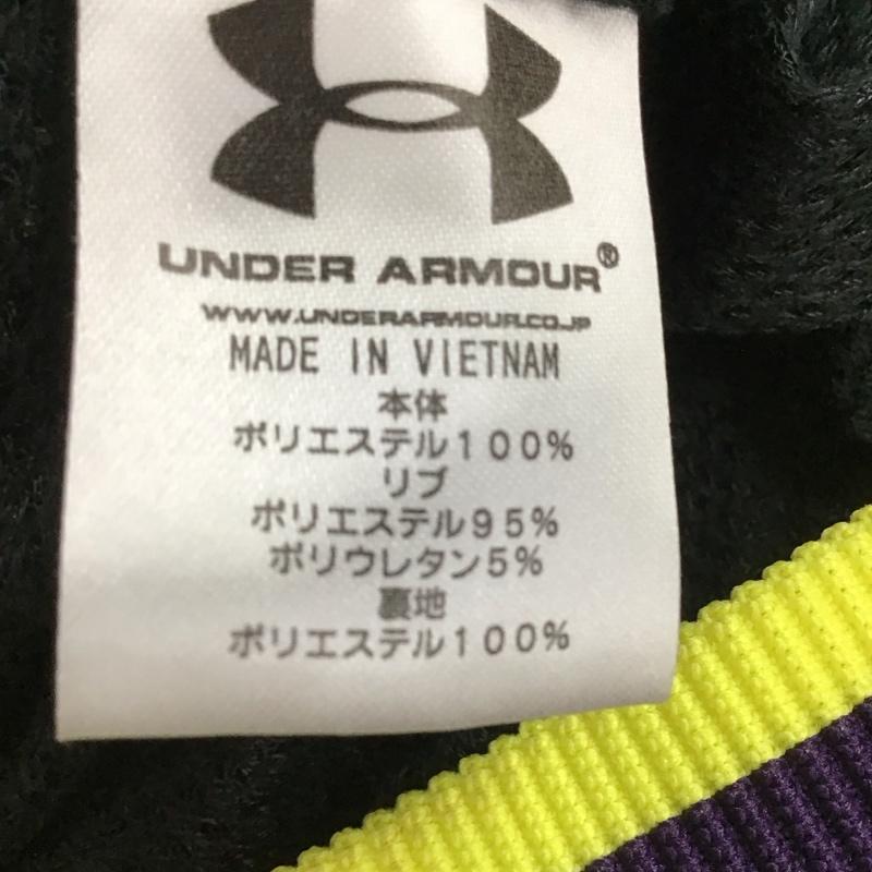 アンダーアーマー UNDER ARMOUR ジャケット、上着 ジャンパー、ブルゾン M ロゴ、文字 紫 / パープル / purple レディース USED 古着 中古 10155111