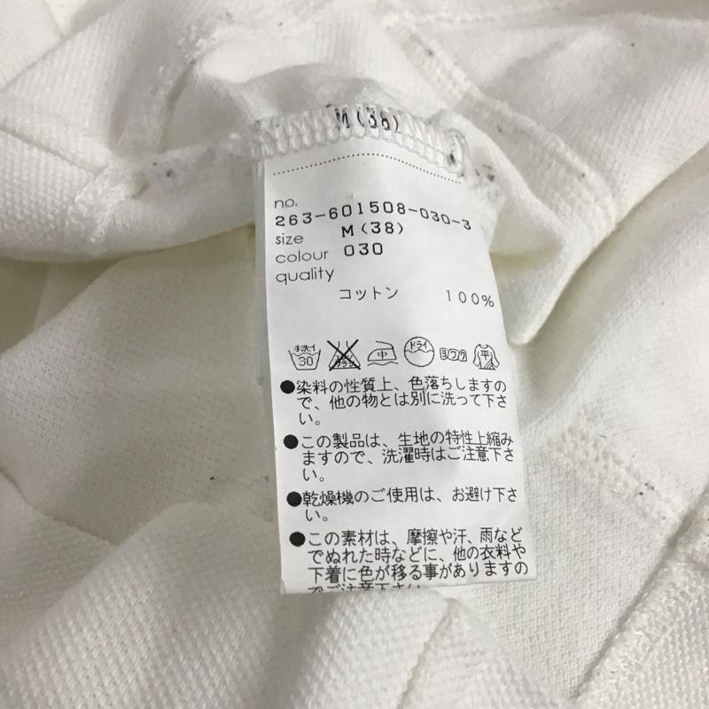 マリークヮント MARY QUANT カットソー 半袖 M 無地 白 / ホワイト / white レディース USED 古着 中古 10155116