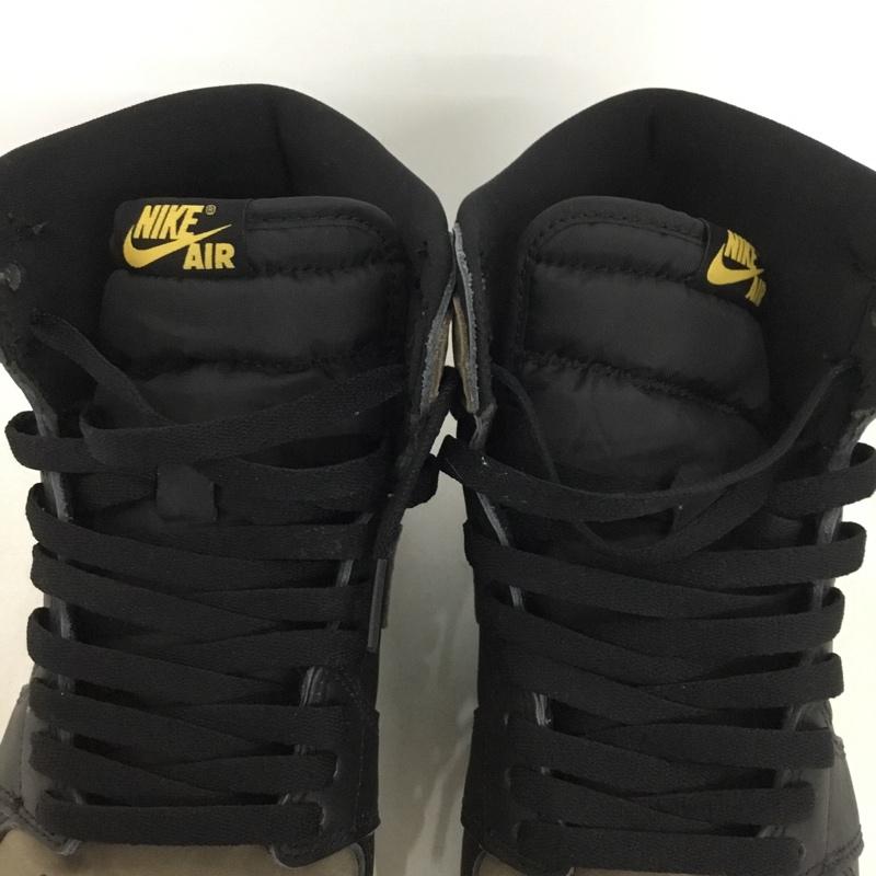 ナイキ NIKE スニーカー スニーカー DZ5485-020 AIR JORDAN 1 RETRO HIGH OG 27.5cm 箱有 27.5cm ロゴ、文字 黒 / ブラック / black X ダークグレー / ダークグレー / メンズ USED 古着 中古 10155121