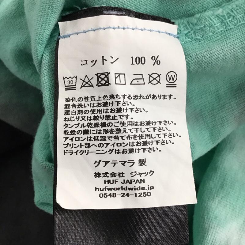 ハフ HUF Tシャツ 半袖 半袖カットソー プリントTシャツ クルーネックカットソー L ロゴ、文字 マルチカラー / マルチカラー / multicolor メンズ USED 古着 中古 10155153