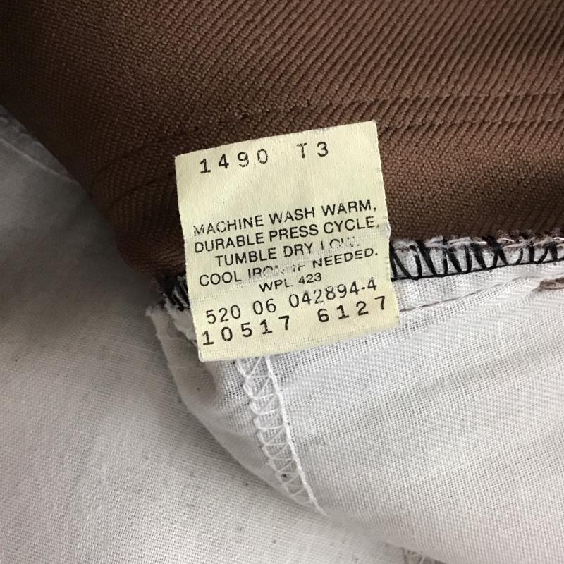 リーバイス Levi s パンツ チノパン チノパン スリムパンツ カジュアルパンツ ストレッチパンツ 29インチ 無地 茶 / ブラウン / brown メンズ USED 古着 中古 10155211