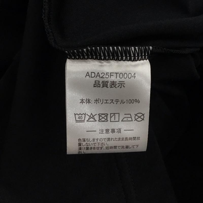アスレタ ATHLETA カットソー 長袖 長袖カットソー プリントカットソー クルーネック L ロゴ、文字 黒 / ブラック / black メンズ USED 古着 中古 10155218