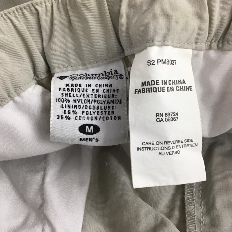 コロンビア Columbia パンツ ワークパンツ、ペインターパンツ ワークパンツ ワイドパンツ カジュアルパンツ M 無地 灰 / グレー / gray メンズ USED 古着 中古 10155220