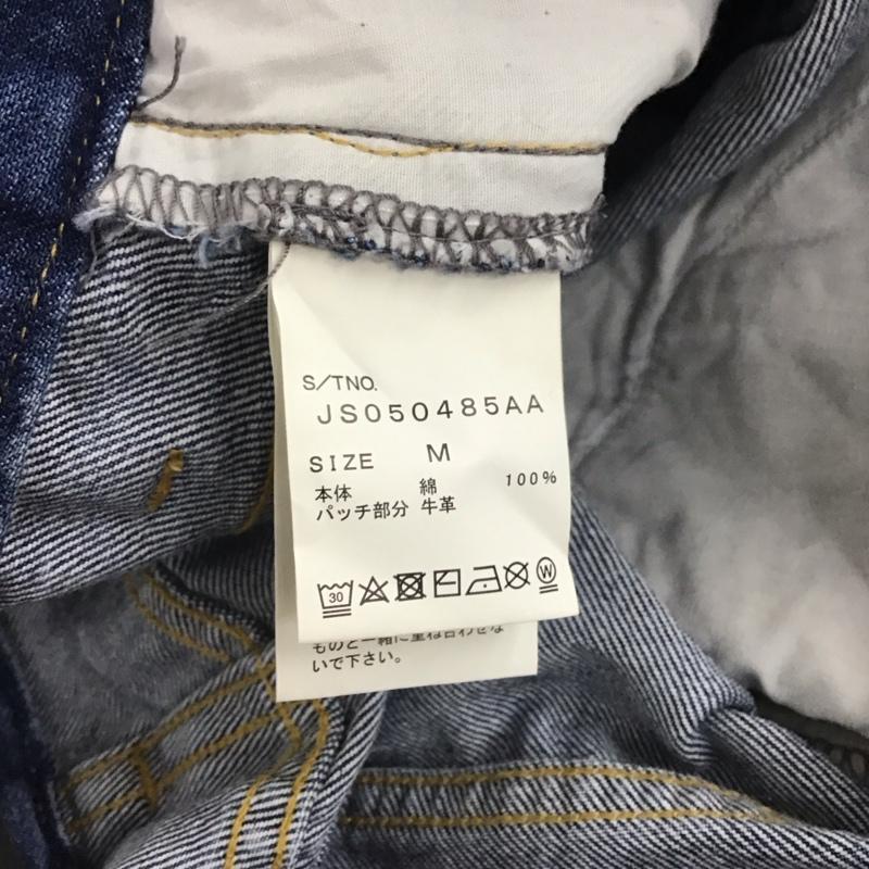 ジーナシス JEANASIS パンツ デニム、ジーンズ JS050485AA バイカラー デニムパンツ M 無地 インディゴ / インディゴ / Indigo X 水色 / ライトブルー / レディース USED 古着 中古 10155234