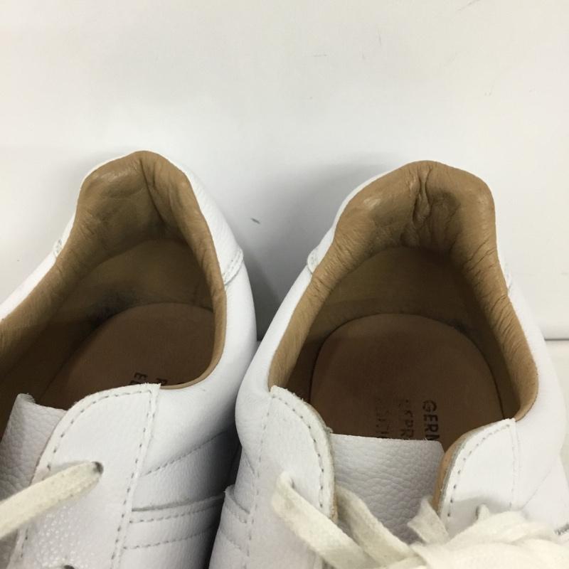 ジャーマントレーナー GERMAN TRAINER スニーカー スニーカー 42500 アクションレザー ミリタリー42 無地 白 / ホワイト / white メンズ USED 古着 中古 10155258