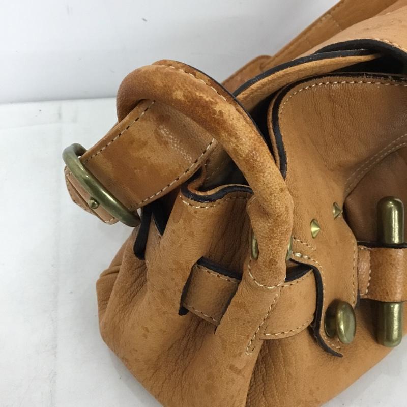 トフアンドロードストーン TOFF & LOADSTONE ハンドバッグ ハンドバッグ ワンショルダー ワンポイント 茶 / ブラウン / brown レディース USED 古着 中古 10155323