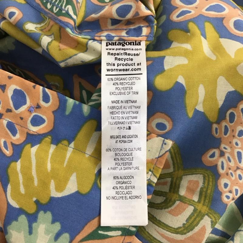 パタゴニア patagonia シャツ、ブラウス 半袖 半袖シャツ プリントシャツ ポケットシャツ L プリント マルチカラー / マルチカラー / multicolor メンズ USED 古着 中古 10155422