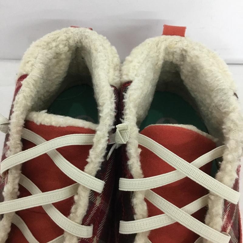パタゴニア patagonia スニーカー スニーカー T51852 ボア UK5 チェック US:7 ロゴ、文字 赤 / レッド / red レディース USED 古着 中古 10155444