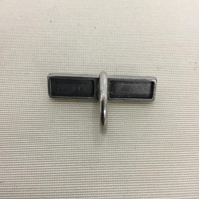 ザトゥーバンディッツ THE 2 BANDITS アクセサリー 指輪 13.5号 無地 銀 / シルバー / silver color X 青 / ブルー / blue メンズ USED 古着 中古 10155458