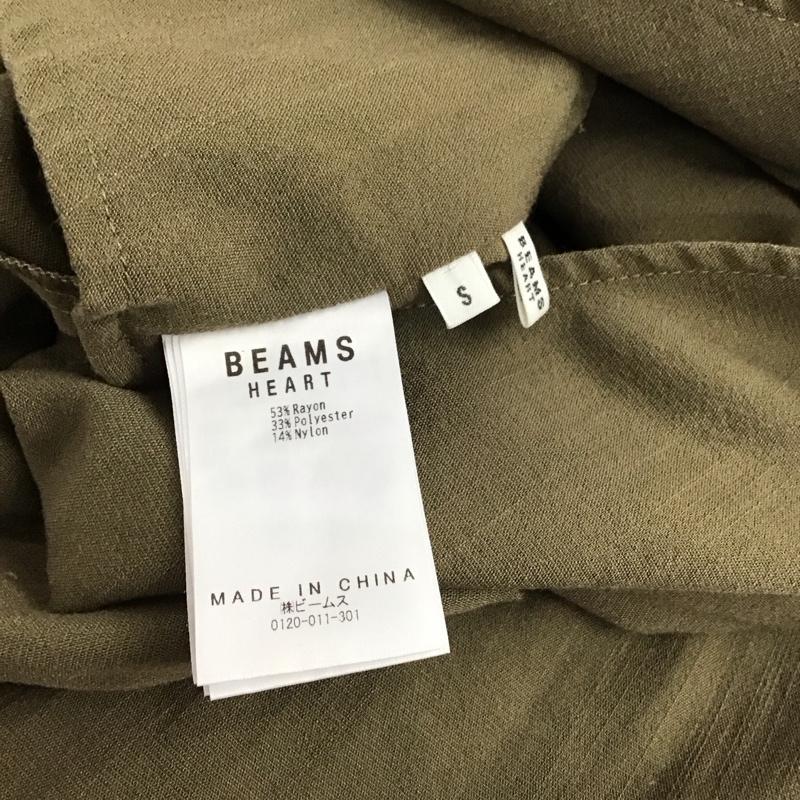 ビームス ハート BEAMS HEART サロペット・オーバーオール サロペット、オーバーオール 43-17-0004-928 Vネック オールインワン S 無地 カーキ / カーキ / khaki レディース USED 古着 中古 10155500