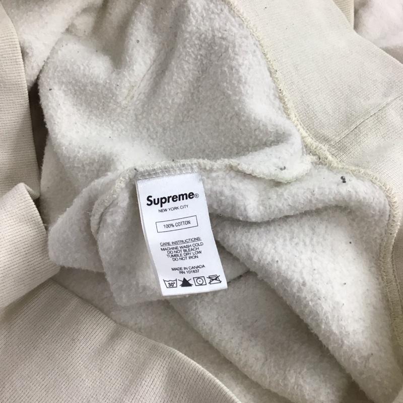 シュプリーム Supreme パーカー 長袖 2020SS MaryHoodedSweatshirt パーカー M ロゴ、文字 アイボリー / アイボリー / メンズ USED 古着 中古 10155611
