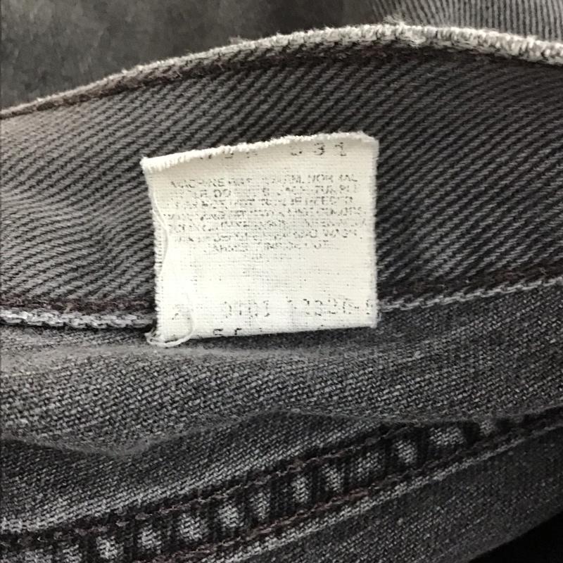 リーバイストラウスアンドコー Levi Strauss & co. パンツ デニム、ジーンズ デニムパンツ ワイドパンツ カジュアルパンツ 無地 ダークグレー / ダークグレー / メンズ USED 古着 中古 10155642