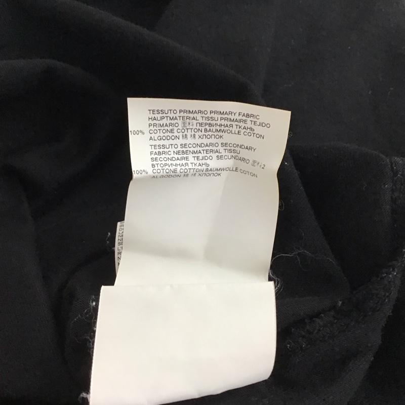 ディースクエアード2 DSQUARED2 Tシャツ 半袖 半袖カットソー プリントTシャツ クルーネックカットソー L ロゴ、文字 黒 / ブラック / black メンズ USED 古着 中古 10155653
