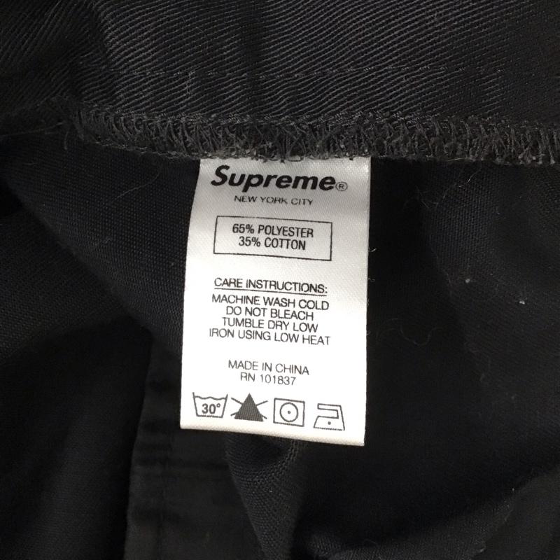 シュプリーム Supreme パンツ チノパン チノパン ワイドパンツ カジュアルパンツ 30インチ 無地 黒 / ブラック / black メンズ USED 古着 中古 10155662