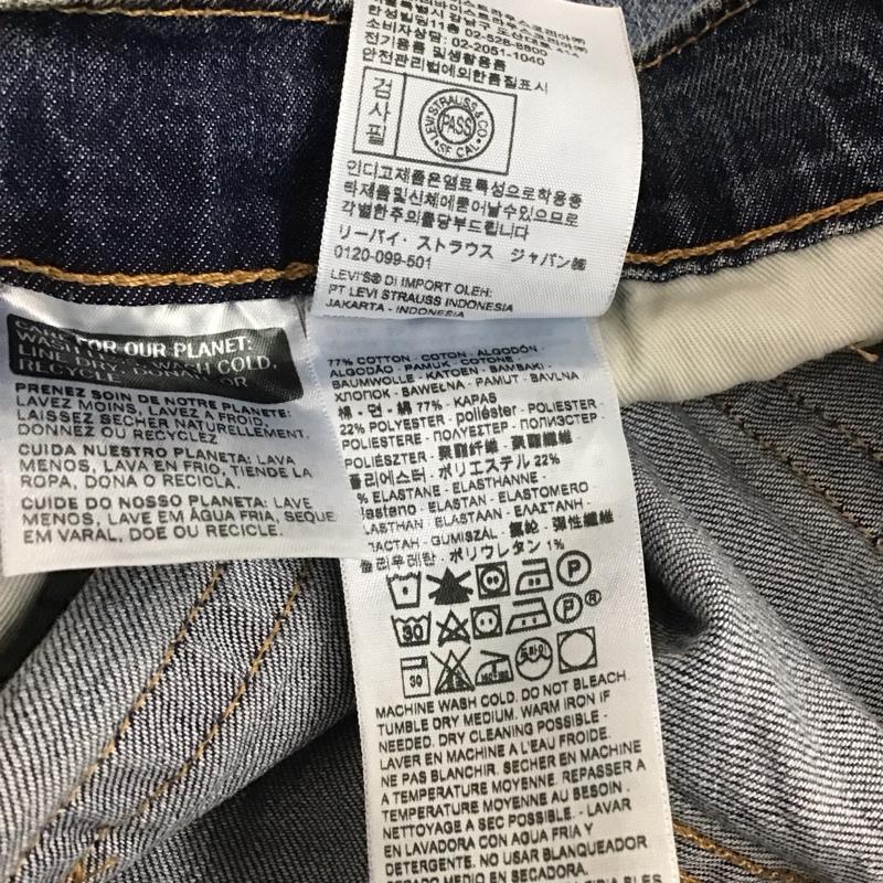 リーバイストラウスアンドコー Levi Strauss & co. パンツ デニム、ジーンズ デニムパンツ ワイドパンツ カジュアルパンツ ストレッチパンツ 34 無地 インディゴ / インディゴ / Indigo メンズ USED 古着 中古 10155669