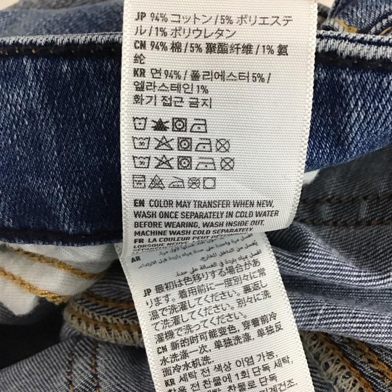 アメリカンイーグル AMERICANEAGLE パンツ デニム、ジーンズ 34インチ 無地 水色 / ライトブルー / メンズ USED 古着 中古 10155702