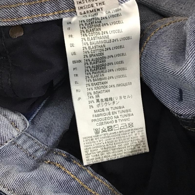 ディーゼル DIESEL パンツ デニム、ジーンズ 36インチ 無地 インディゴ / インディゴ / Indigo メンズ USED 古着 中古 10155705