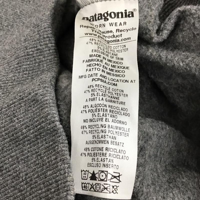 パタゴニア patagonia トレーナー 長袖 S 無地 灰 / グレー / gray メンズ USED 古着 中古 10155707
