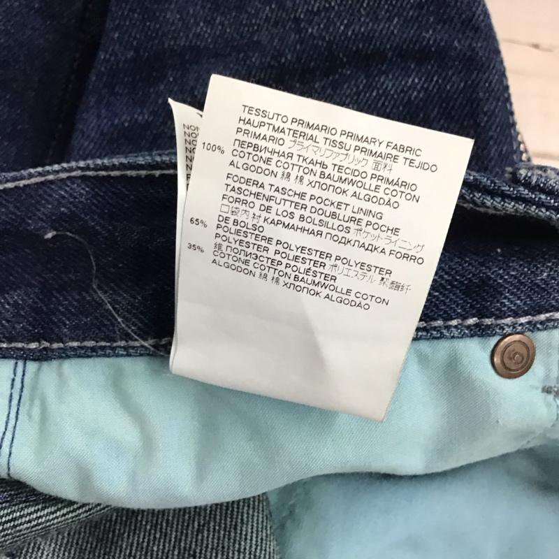 メゾン マルジェラ Maison Margiela パンツ デニム、ジーンズ フロントジップ デニムパンツ 40 無地 インディゴ / インディゴ / Indigo レディース USED 古着 中古 10155717
