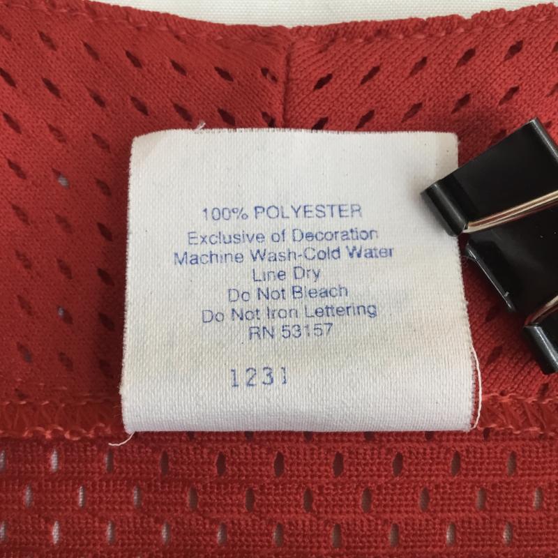 マジェスティック MAJESTIC シャツ、ブラウス 半袖 Majestic 21 Ohio Merchants ベースボールゲームシャツ L ロゴ、文字 赤 / レッド / red メンズ USED 古着 中古 10155745
