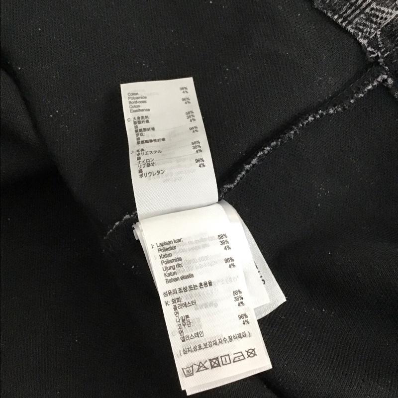 ラコステ LACOSTE ポロシャツ 半袖 半袖ポロシャツ カラーシャツ 半袖カットソー XL ロゴ、文字 ダークグレー / ダークグレー / メンズ USED 古着 中古 10155795
