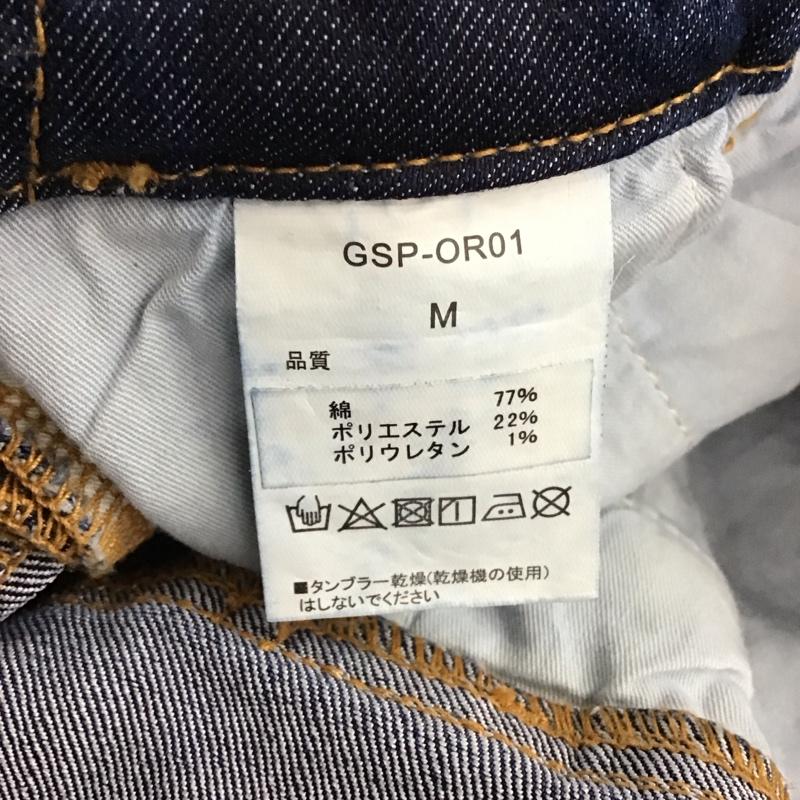 グリップスワニー GRIP SWANY パンツ デニム、ジーンズ カジュアルパンツ スリムパンツ ストレッチパンツ M 無地 インディゴ / インディゴ / Indigo メンズ USED 古着 中古 10155848