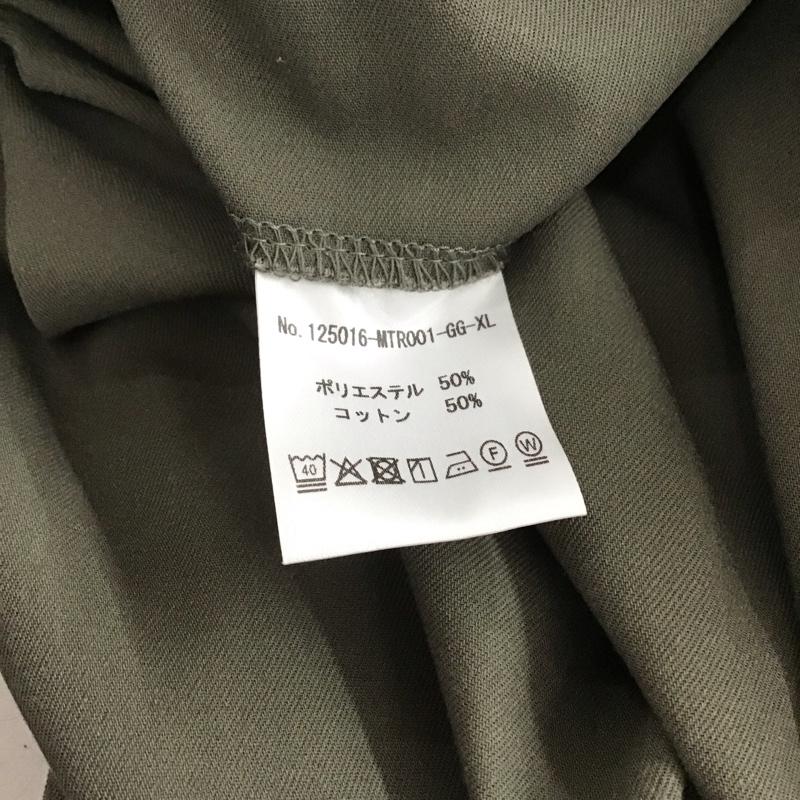 ムー mù_ パンツ ワークパンツ、ペインターパンツ ワイドパンツ カジュアルパンツ ワークパンツ XL 無地 灰 / グレー / gray メンズ USED 古着 中古 10155867