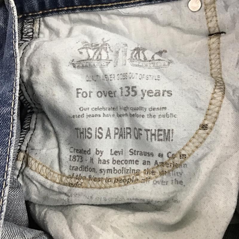 リーバイストラウスアンドコー Levi Strauss & co. パンツ デニム、ジーンズ デニムパンツ ワイドパンツ カジュアルパンツ 36インチ 無地 インディゴ / インディゴ / Indigo メンズ USED 古着 中古 10155896