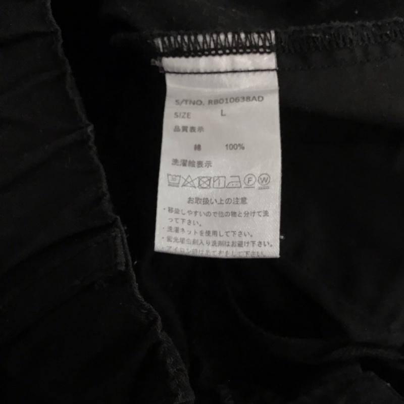 レイジブルー RAGEBLUE パンツ ワークパンツ、ペインターパンツ ワークパンツ ワイドパンツ カジュアルパンツ L 無地 黒 / ブラック / black メンズ USED 古着 中古 10155911