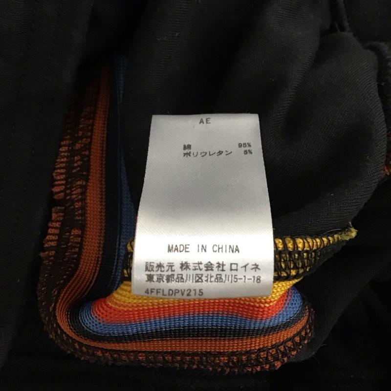 ポールスミス Paul Smith パンツ ワークパンツ、ペインターパンツ スリムパンツ ストレッチパンツ カジュアルパンツ ジャージ M ロゴ、文字 黒 / ブラック / black メンズ USED 古着 中古 10155924