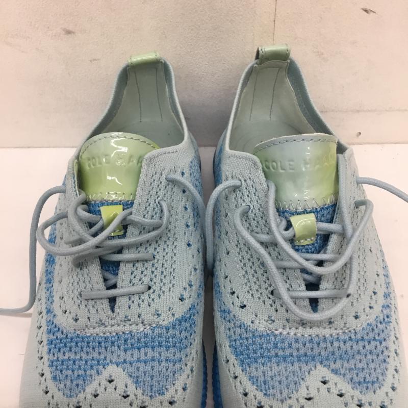 コールハーン COLE HAAN スニーカー スニーカー Cole Haan 2.Zerogrand Stitchlite ウィングチップ オックスフォード US:9.5 水色 / ライトブルー / メンズ USED 古着 中古 10155969