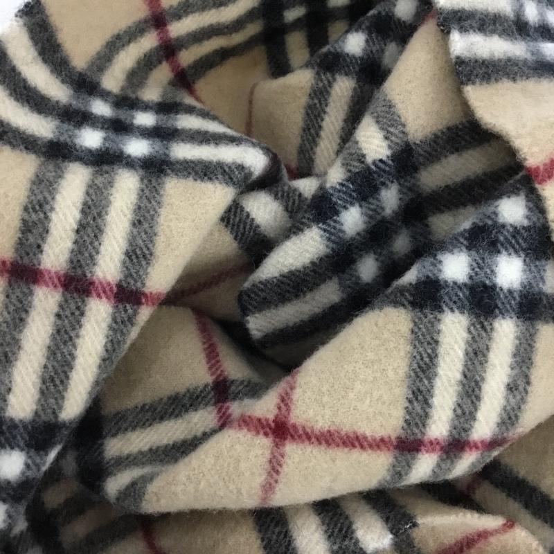 バーバリーロンドン Burberry London マフラー マフラー フリンジ ノバチェック ワンポイント キャメル / キャメル / X 黒 / ブラック / black X 白 / ホワイト / white X 赤 / レッド / red レディース USED 古着 中古 10156004