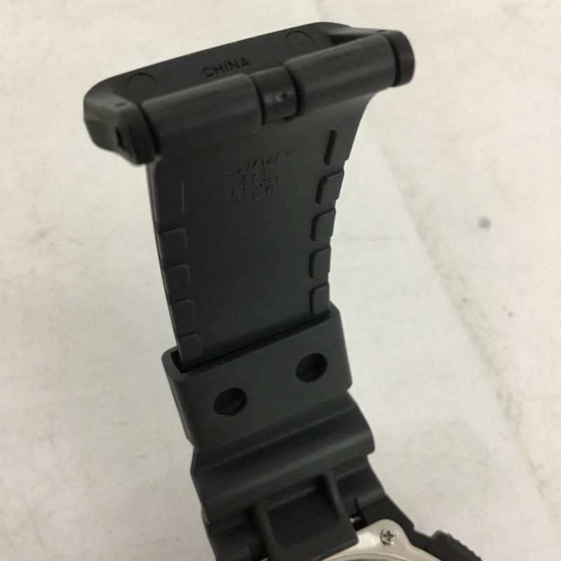 カシオ CASIO 腕時計 デジタル W-735H ロゴ、文字 ダークグレー / ダークグレー / メンズ USED 古着 中古 10156092