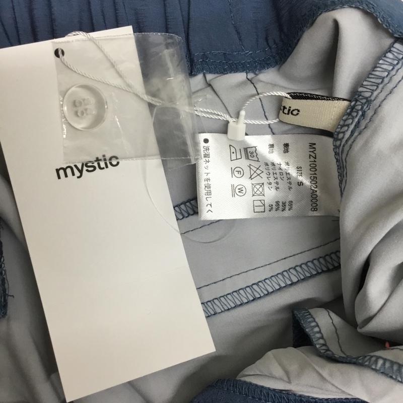 ミスティック mystic パンツ スラックス タグ付 S 無地 青 / ブルー / blue レディース USED 古着 中古 10156146