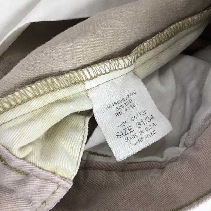 ダブルアールエル ラルフローレン RRL RALPH LAUREN パンツ チノパン チノパン ワイドパンツ カジュアルパンツ 31インチ 無地 ベージュ / ベージュ / beige メンズ USED 古着 中古 10156157