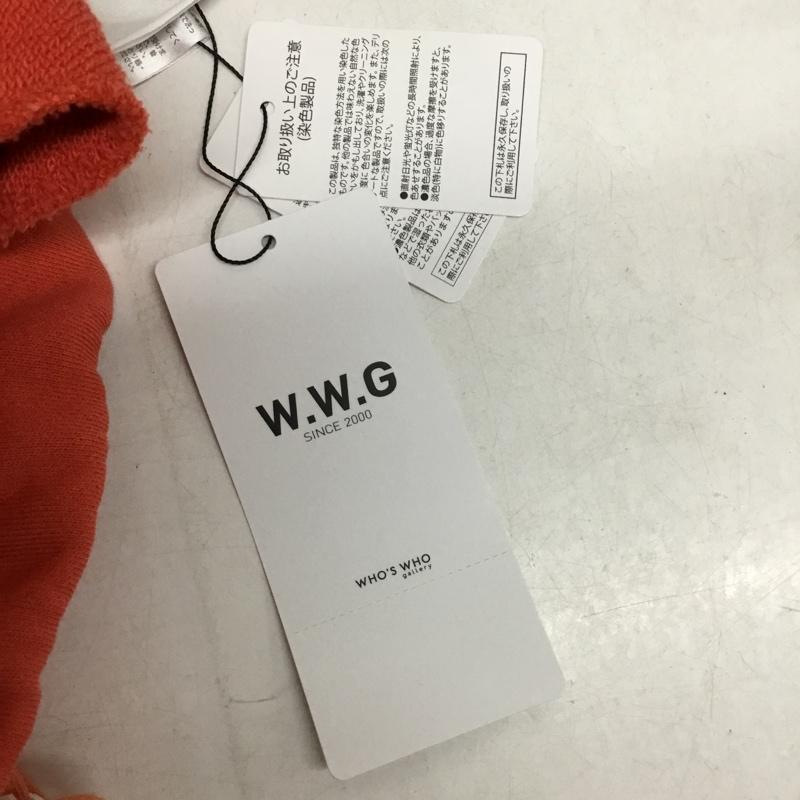 フーズフーギャラリー WHO S WHO gallery ボトムス ボトムス スウェットパンツ KOOKYM タグ付 FREE 無地 橙 / オレンジ / orange レディース USED 古着 中古 10156163