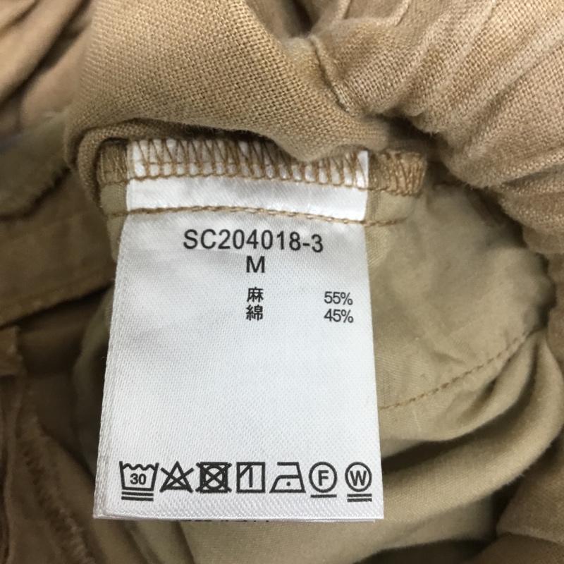 スタディオクリップ studio CLIP パンツ スラックス M 無地 茶 / ブラウン / brown レディース USED 古着 中古 10156178