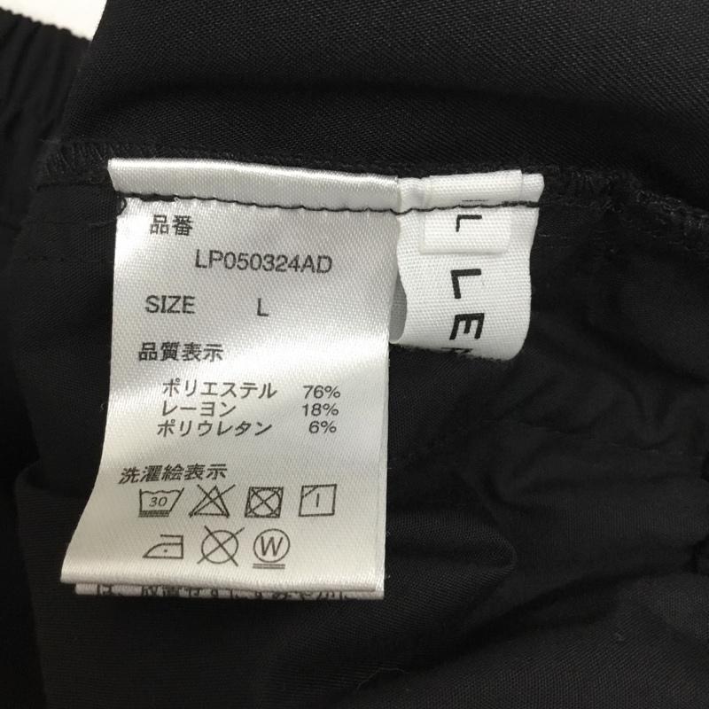 レプシィム LEPSIM パンツ スラックス L 無地 黒 / ブラック / black レディース USED 古着 中古 10156180