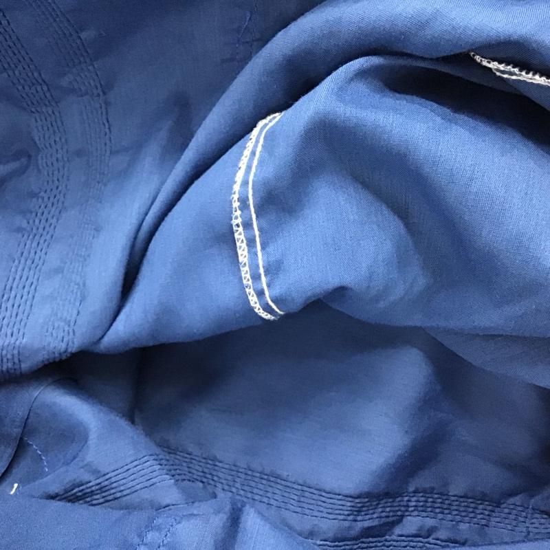 キューカ Kyuca シャツ、ブラウス 半袖 半袖シャツ 刺繍シャツ ポケットシャツ 48 刺繍 青 / ブルー / blue メンズ USED 古着 中古 10156197