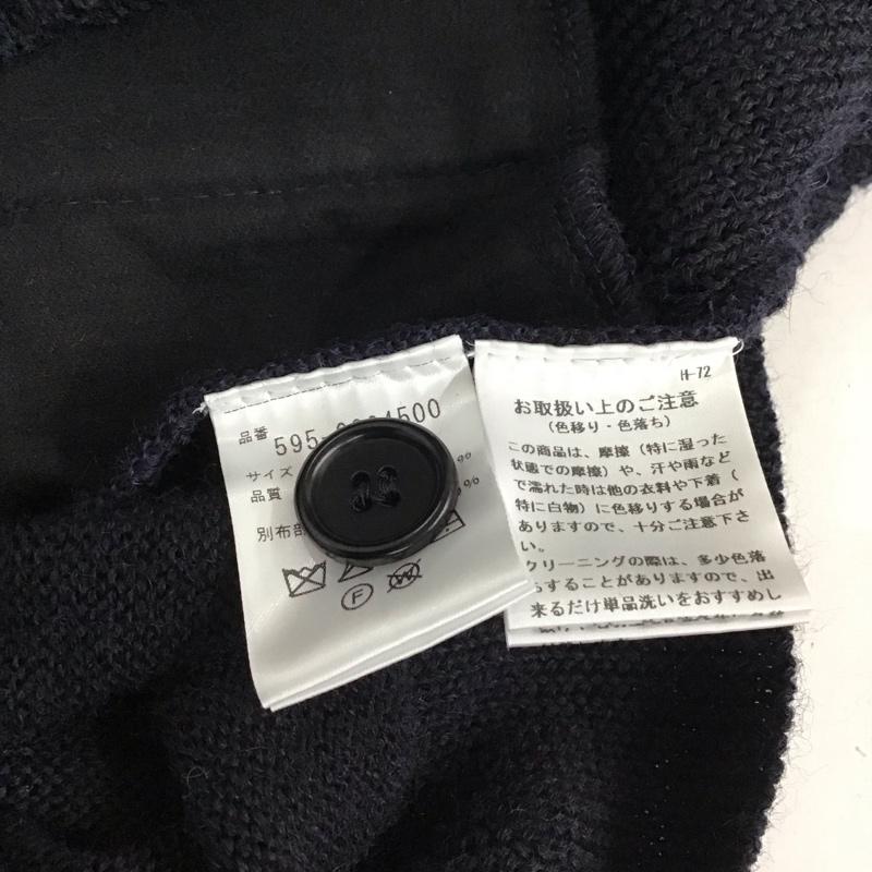 エムエイチエル MHL. カーディガン 長袖 タグ付 2 無地 黒 / ブラック / black レディース USED 古着 中古 10156265