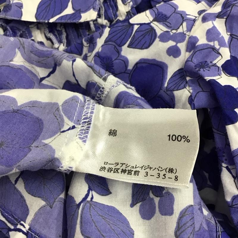 ローラ アシュレイ LAURA ASHLEY シャツ、ブラウス 七分袖 7 総柄 マルチカラー / マルチカラー / multicolor レディース USED 古着 中古 10156268
