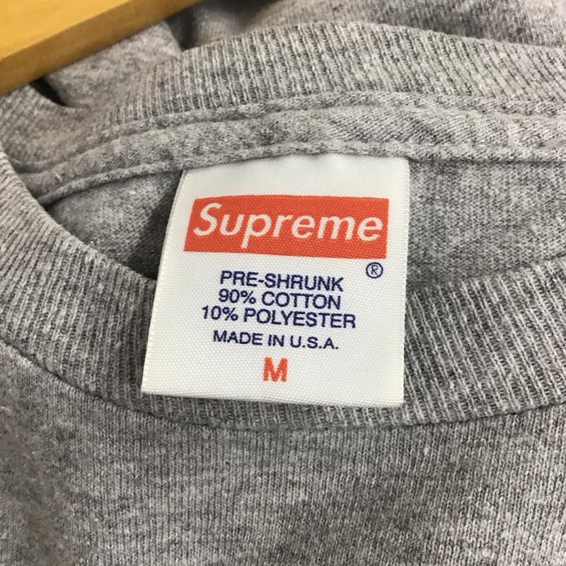 シュプリーム Supreme Tシャツ 半袖 12aw musashitee プリントTシャツ M プリント 灰 / グレー / gray メンズ USED 古着 中古 10156345