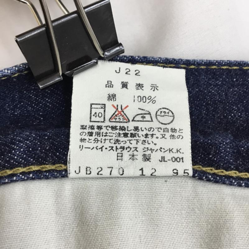 リーバイス Levi s パンツ デニム、ジーンズ LEVI S 702xx ボタン裏J22 29インチ 無地 インディゴ / インディゴ / Indigo メンズ USED 古着 中古 10156363
