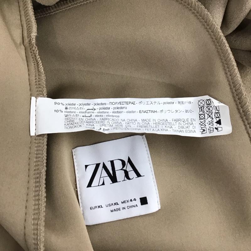 ザラ ZARA カーディガン 長袖 3548 610 710 XL 無地 ベージュ / ベージュ / beige レディース USED 古着 中古 10156437